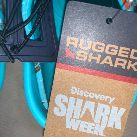 Rugged Shark Little and Big Kids Shark Week Clog Shoes, Sizes 11 - Picture 7 of 13